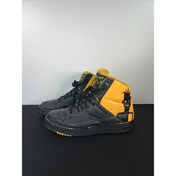 Rare Unworn without box high top Basquiat x Reebok BB4600 size 11 - Picture 3 of 16